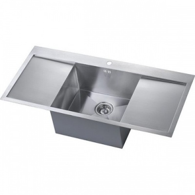 Zen Uno Extra Deep Double Drainer Sink